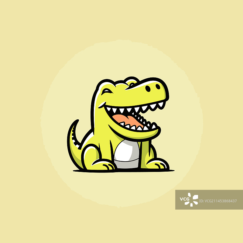 手绘卡通鳄鱼涂鸦图片素材