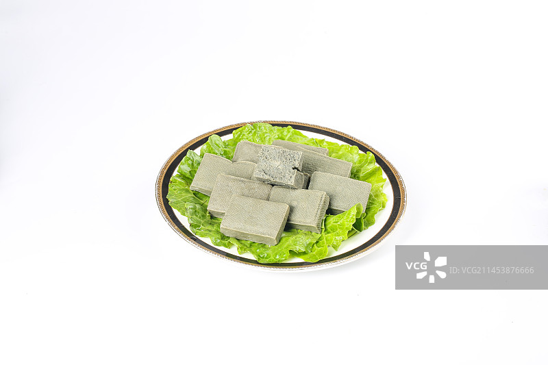 白底上的黑包浆豆腐图片素材