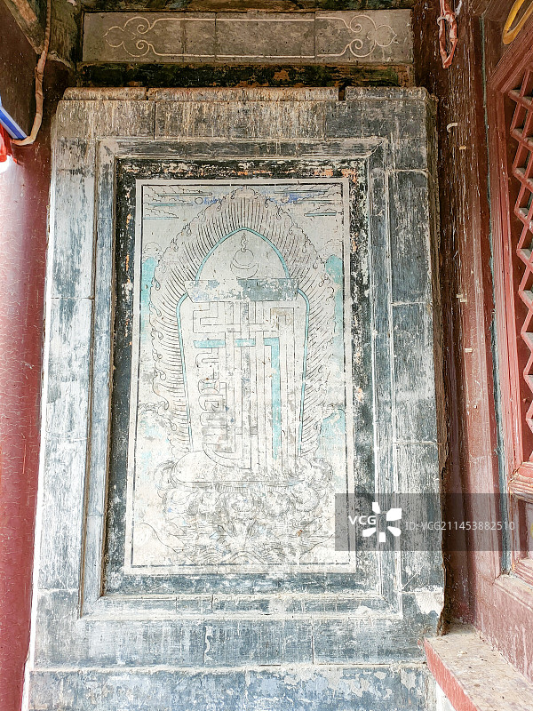 全国文保内蒙古自治区锡林郭勒盟多伦县汇宗寺图片素材