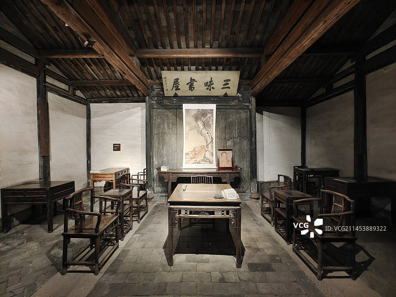 三味书屋绍兴鲁迅图片素材
