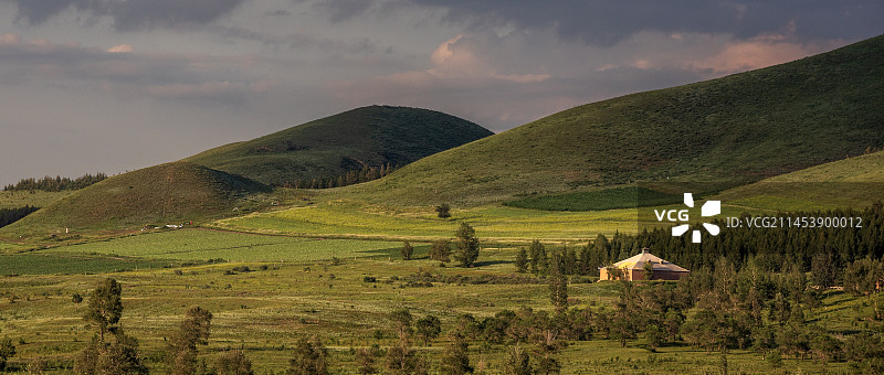 坝上草原图片素材
