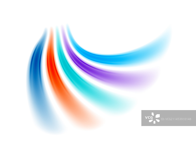 一个充满活力和有趣的设计，以彩虹为特色图片素材