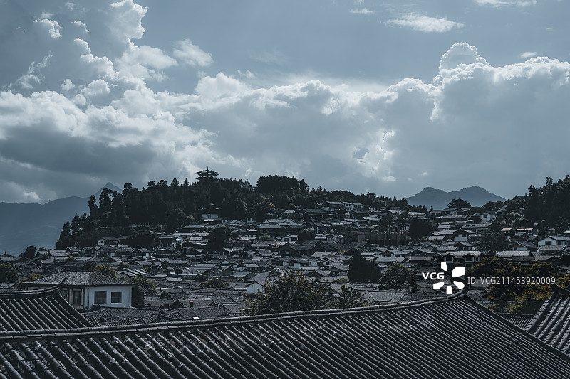 丽江万古楼图片素材