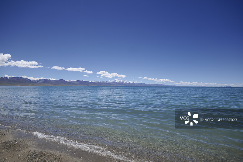 纳木错 扎西岛图片素材