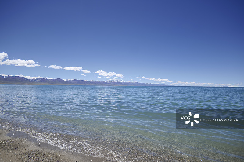 纳木错 扎西岛图片素材