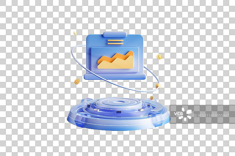 3D渲染电商商务元素图片素材