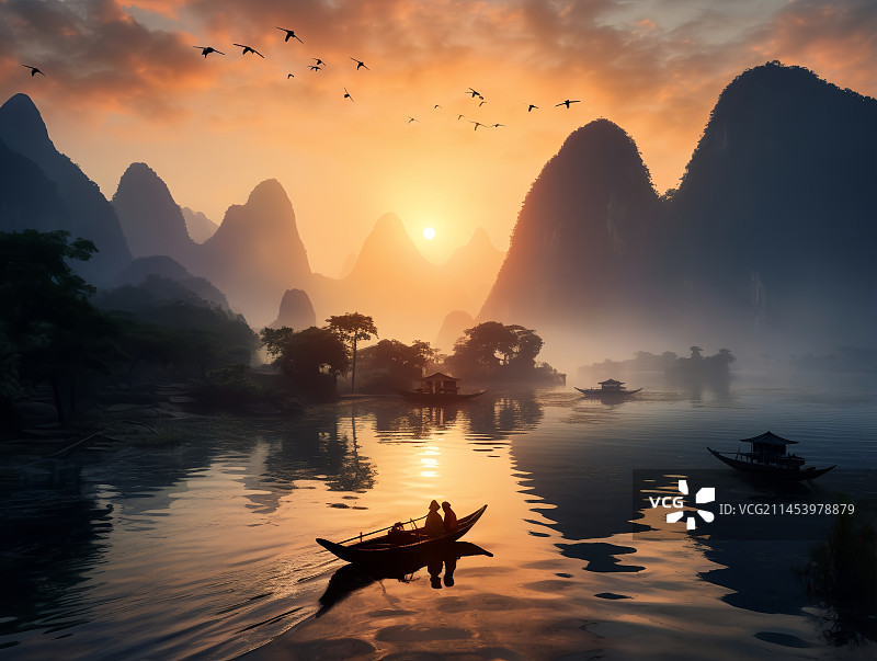 桂林阳朔图片素材