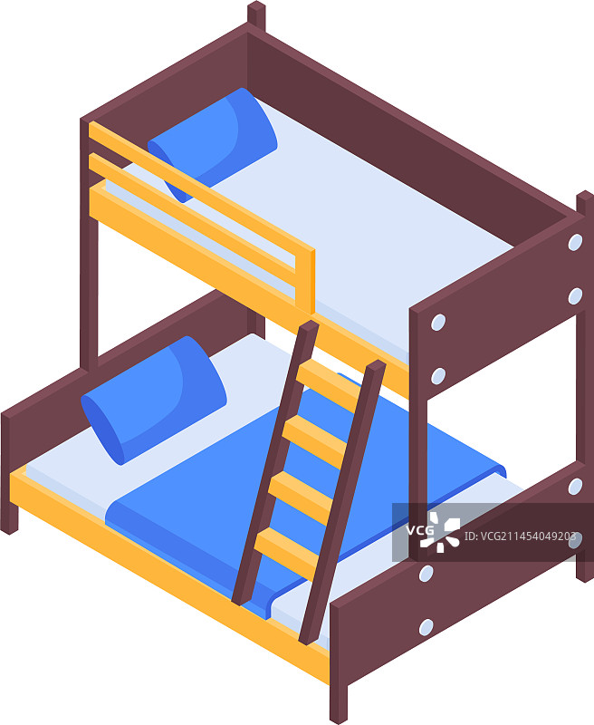 房间家具2.5D图标图片素材
