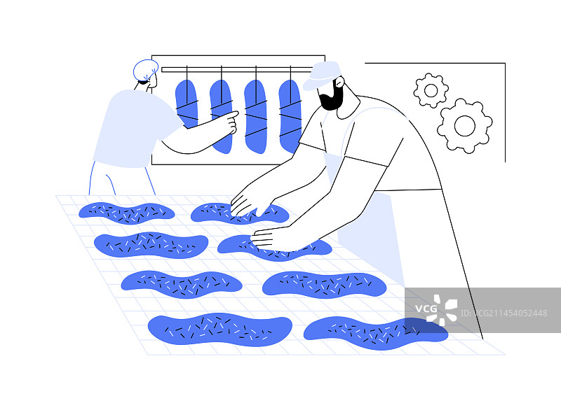 肉干腌料抽象概念图片素材