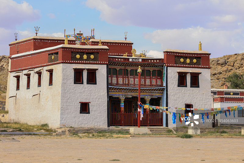 四子王旗西拉木伦庙图片素材