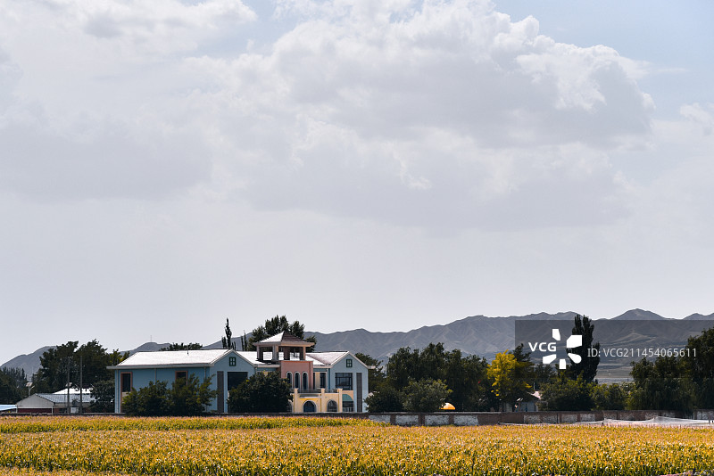 宁夏中部牛首山区域图片素材