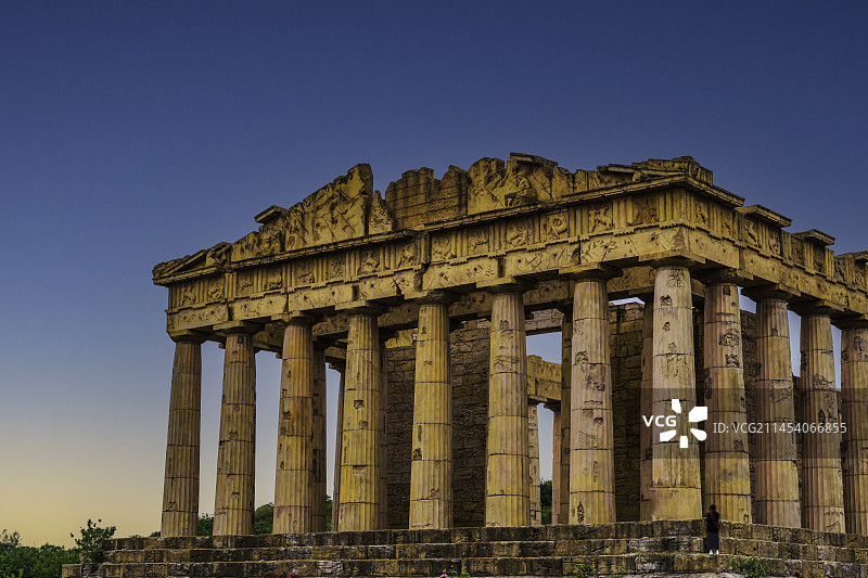 希腊神庙图片素材