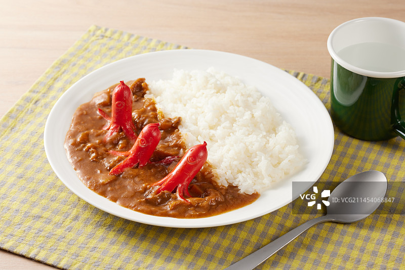 咖喱饭图片素材