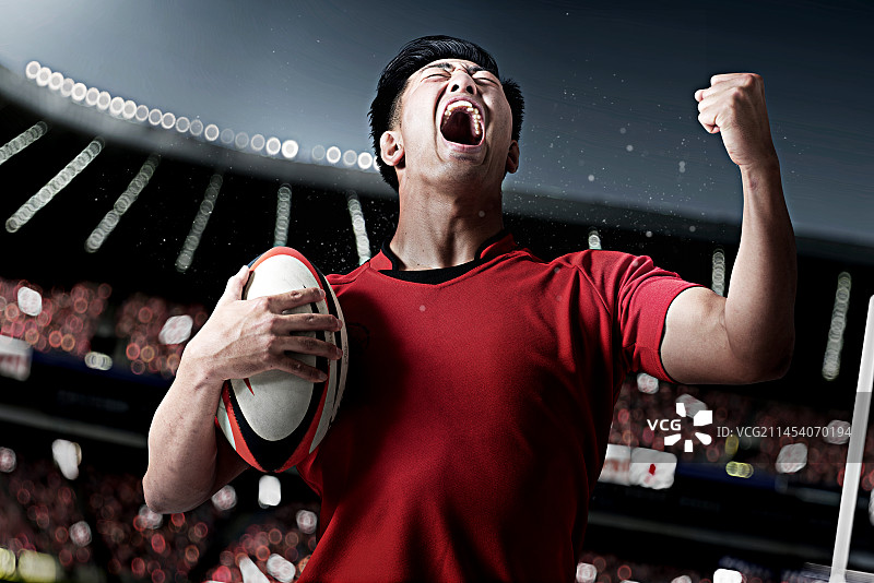 橄榄球运动员图片素材