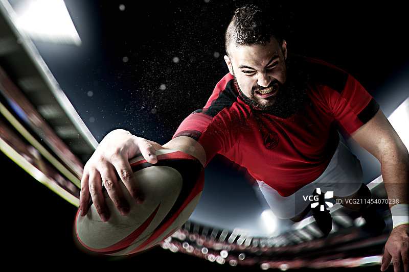 橄榄球运动员图片素材