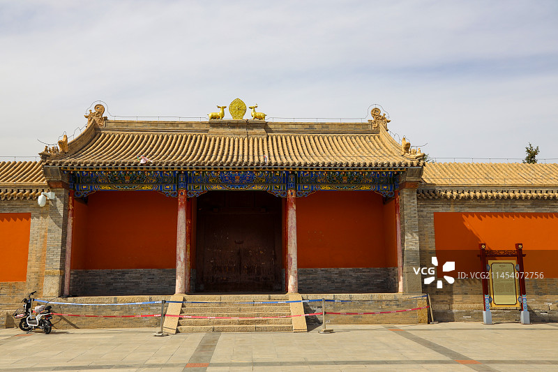 全国文保，内蒙古自治区锡林郭勒盟锡林浩特市贝子庙图片素材