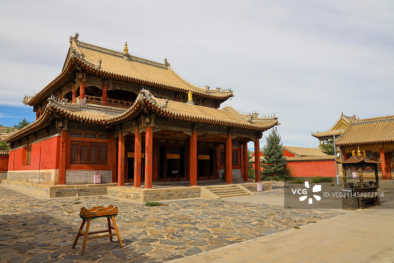 全国文保，内蒙古自治区锡林郭勒盟锡林浩特市贝子庙图片素材