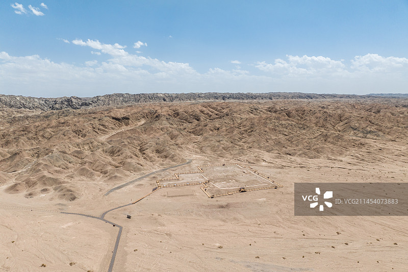 丝绸之路甘肃酒泉敦煌市悬泉置遗址图片素材