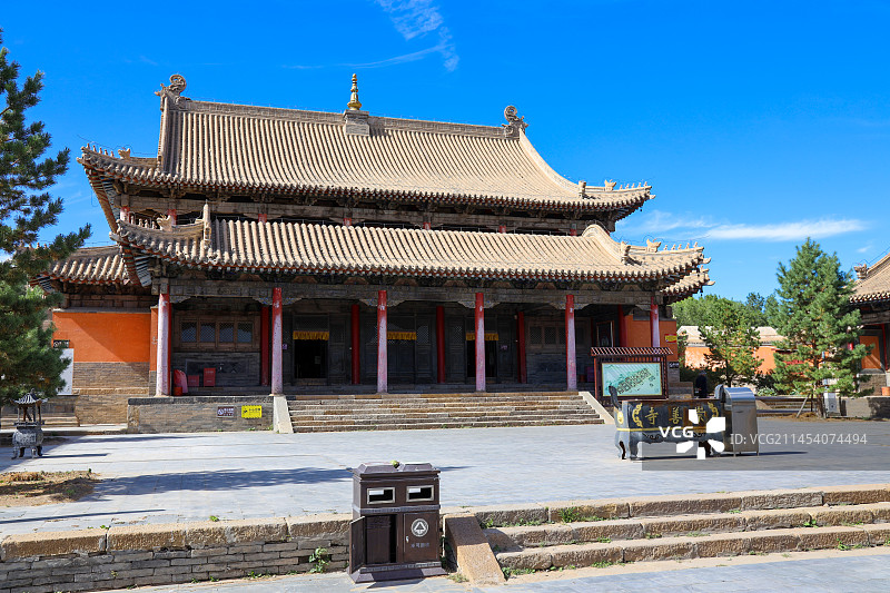 全国文保，内蒙古自治区锡林郭勒盟锡林浩特市贝子庙图片素材