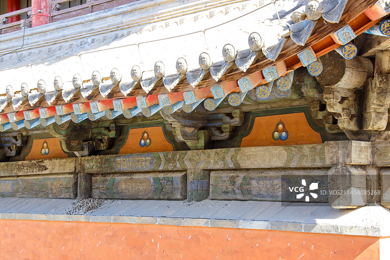 全国文保，内蒙古自治区锡林郭勒盟锡林浩特市贝子庙图片素材