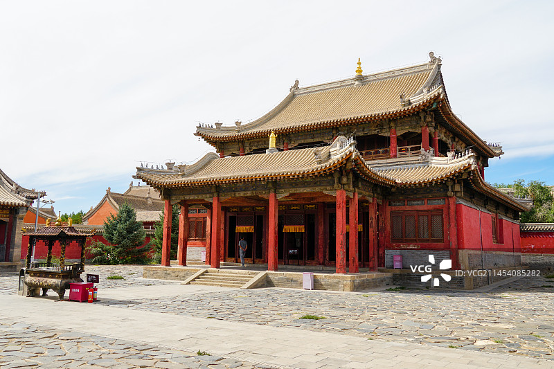 全国文保，内蒙古自治区锡林郭勒盟锡林浩特市贝子庙图片素材