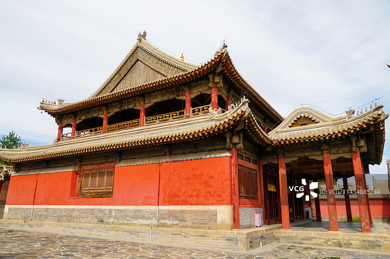 全国文保，内蒙古自治区锡林郭勒盟锡林浩特市贝子庙图片素材