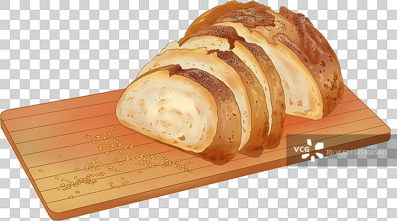 食物面包粮食图片素材