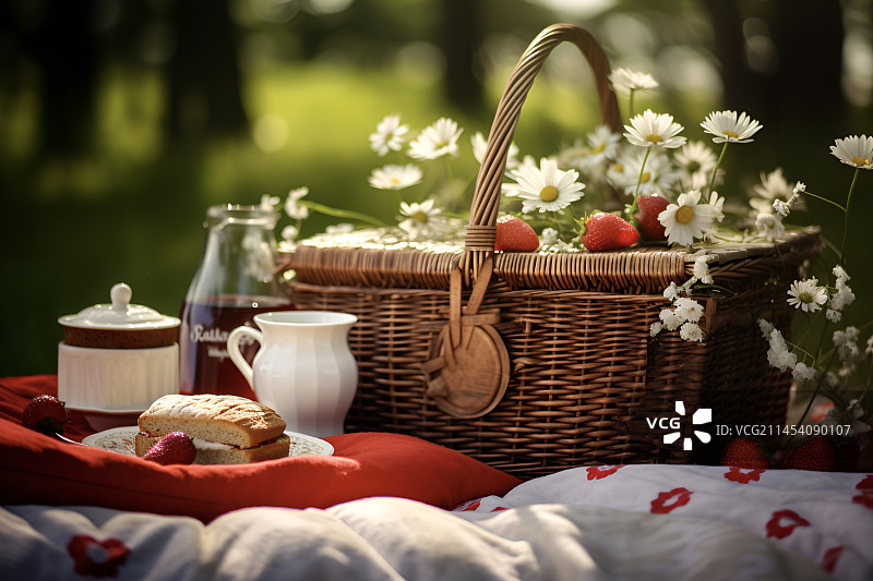 野餐图片素材