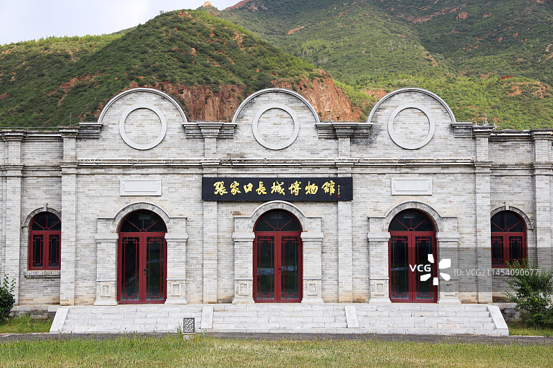 河北省张家口市大境门长城景区张家口长城博物馆图片素材