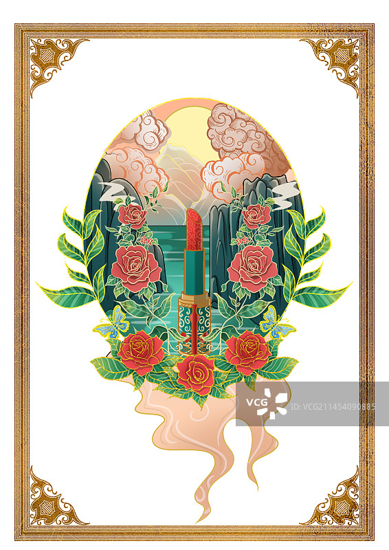 化妆品包装设计图片素材