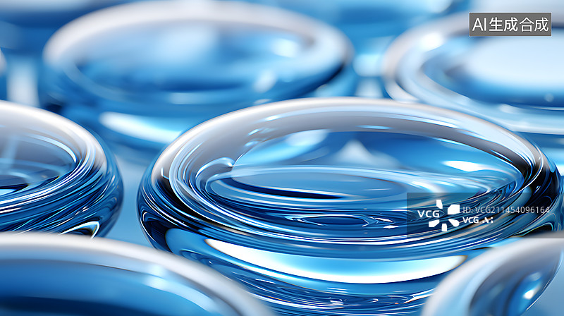 【AI数字艺术】补水生物科技元素图片素材