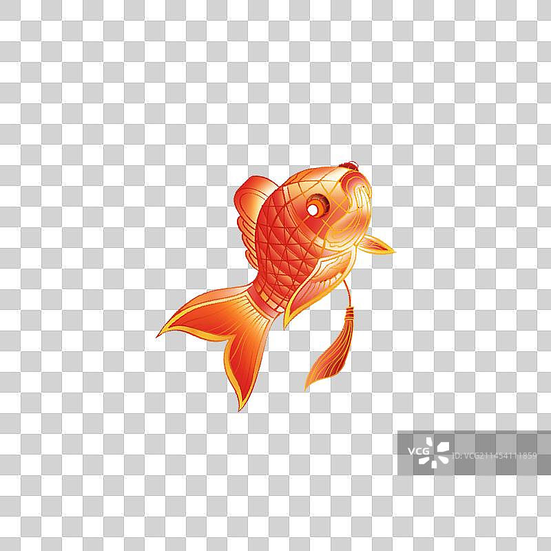 鲤鱼跃龙门鱼类红灯笼图片素材