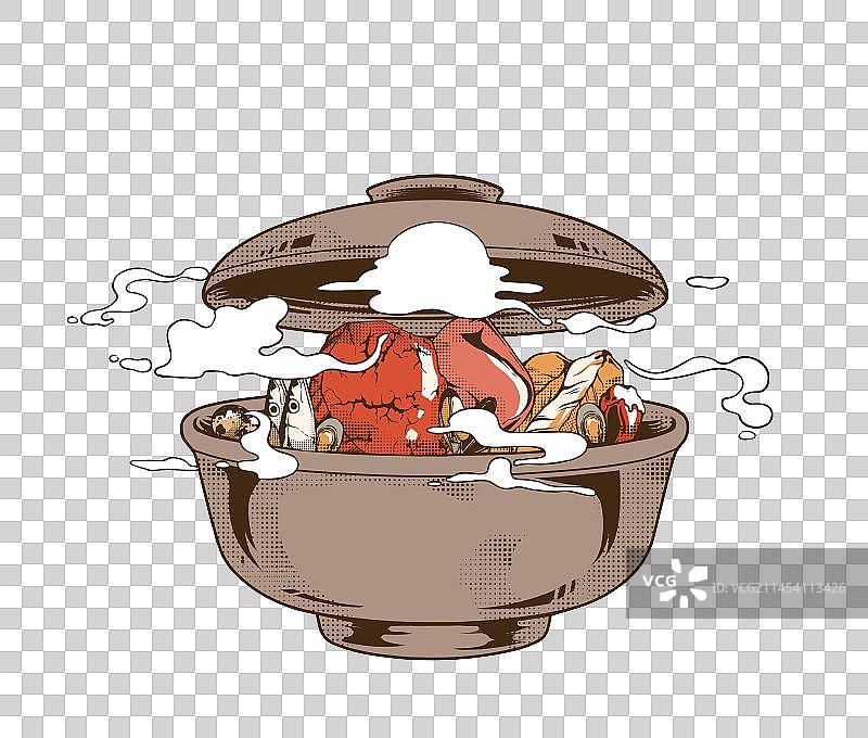 宠物食品（有烟雾）图片素材