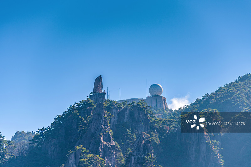 中国安徽黄山光明顶风光图片素材