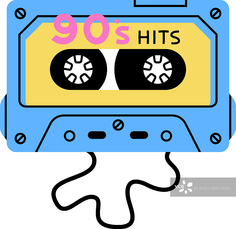 盒式磁带是九十年代的亮点图片素材