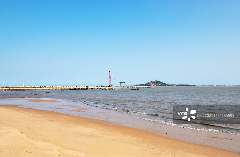 泉州台商区八仙过海度假区海边风光图片素材