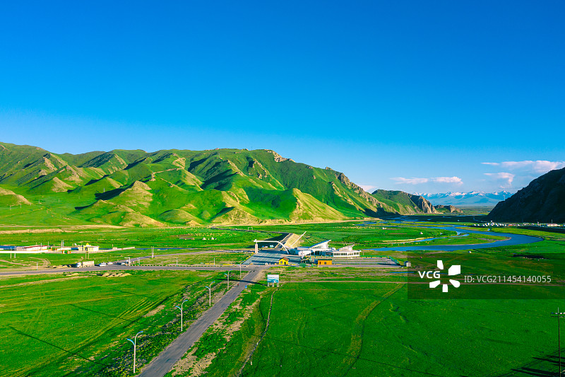 巴音布鲁草原 圣泉 扈尔特人部落 新疆 自然风光图片素材