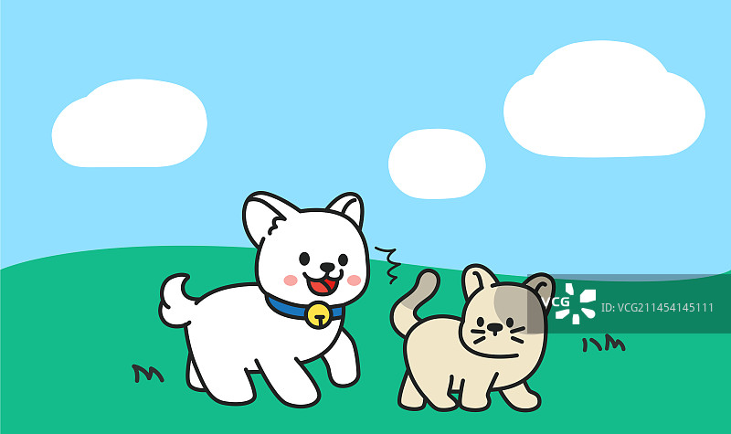 猫猫狗狗可爱宠物图片素材