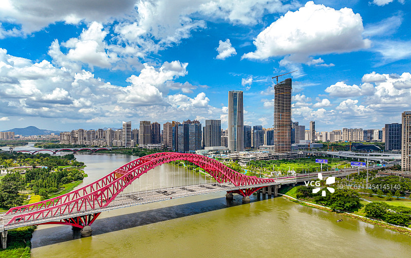 赣州新世纪大桥图片素材