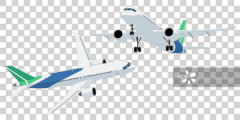 国产大飞机C919矢量图1图片素材