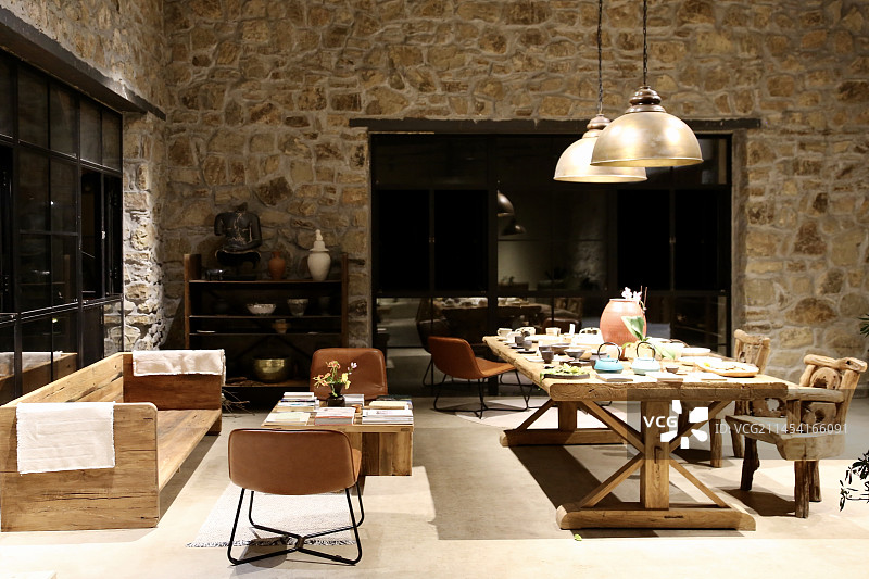 意大利田园风格室内装饰图片素材