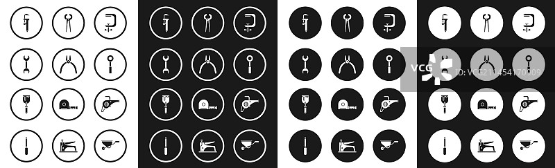 夹具螺丝钳子扳手图片素材