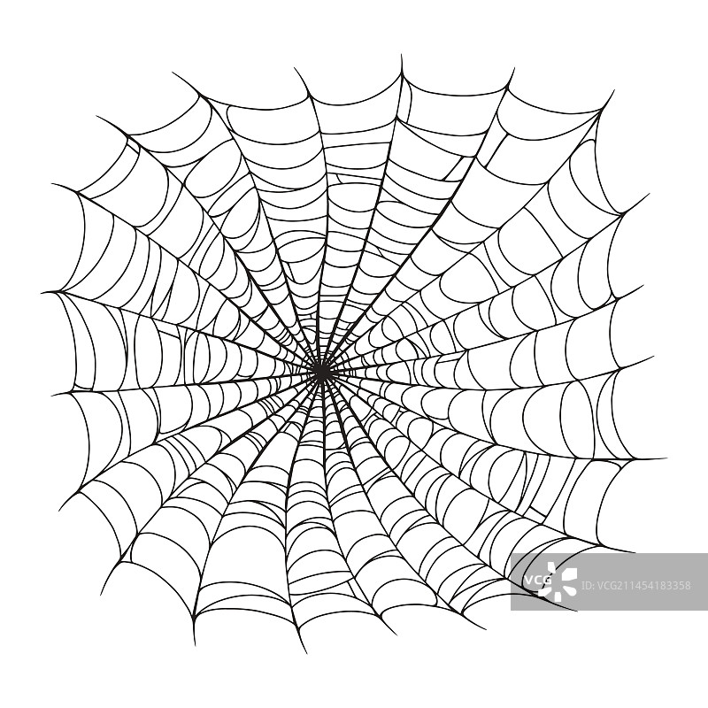 单色蜘蛛网标志图片素材
