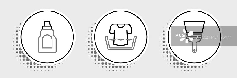 清洁窗户用橡胶清洁剂图片素材