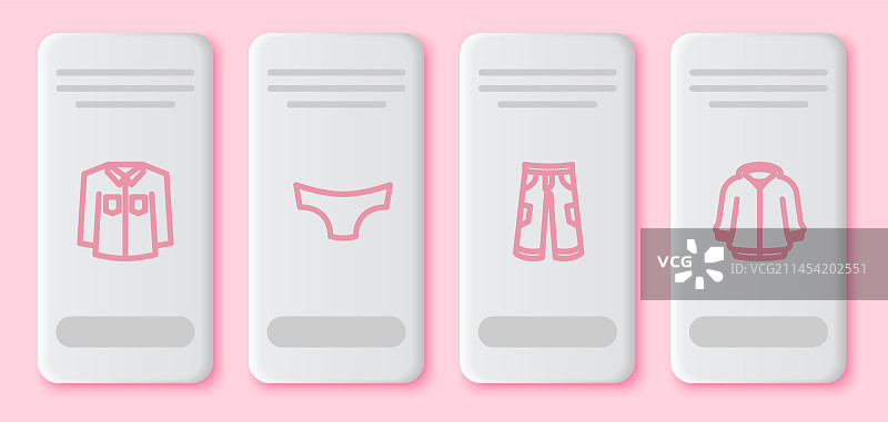 衬衫、男士内裤、长裤和卫衣图片素材