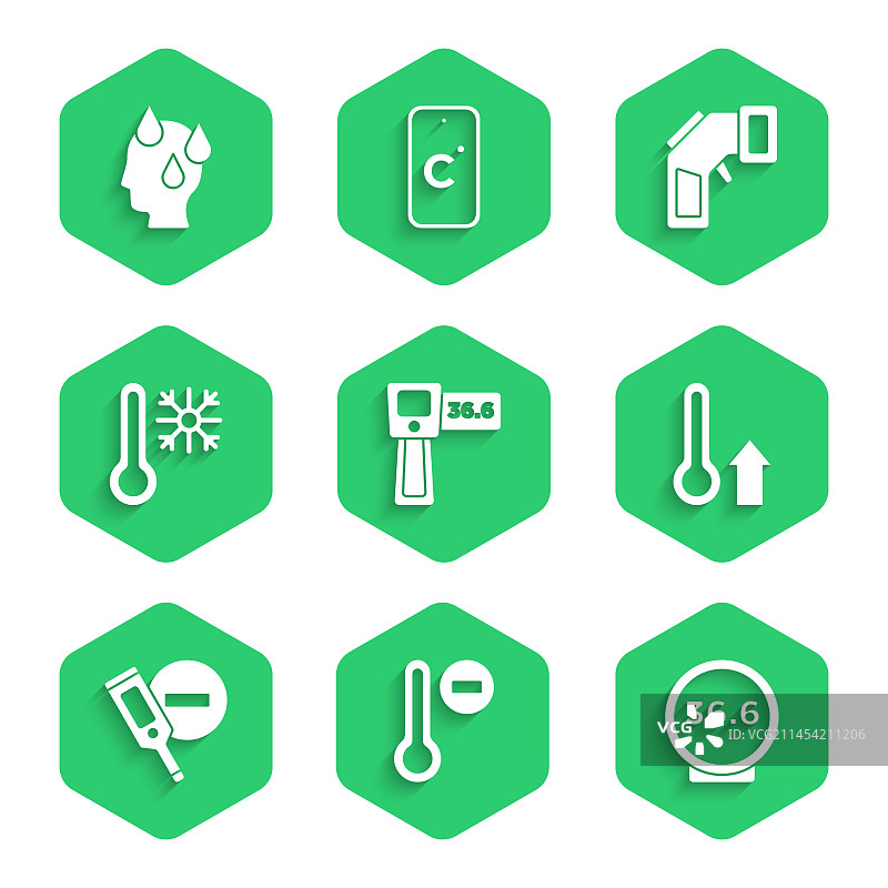 气象医疗数字温度计图片素材