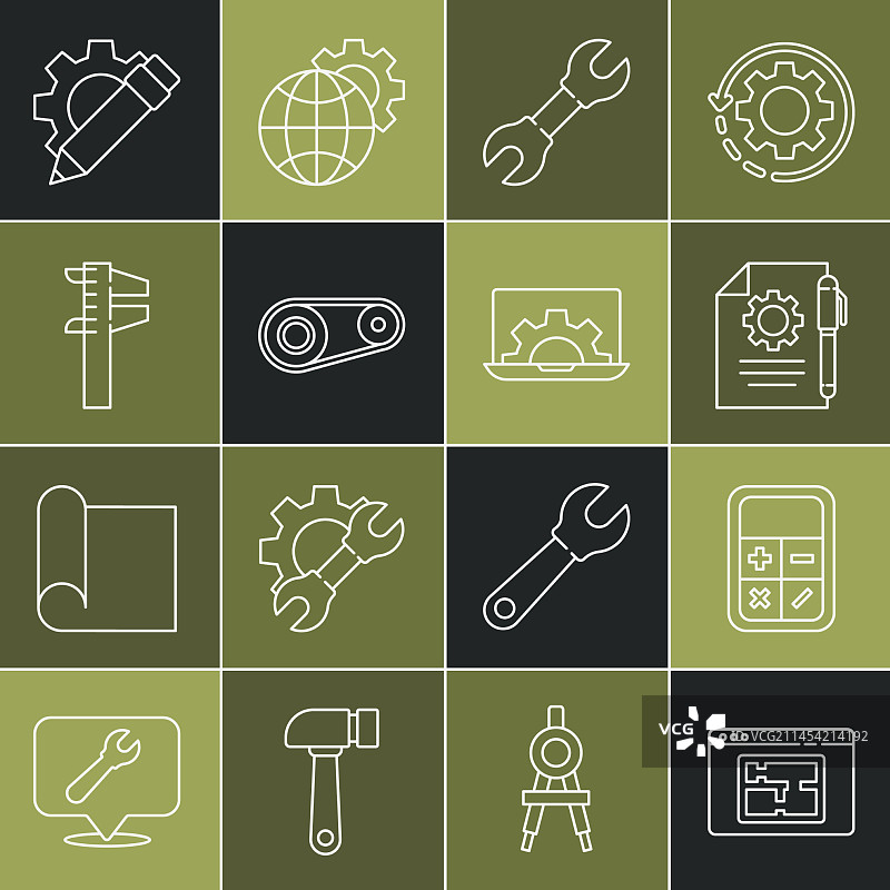 房屋设计图计算器文档设置图片素材