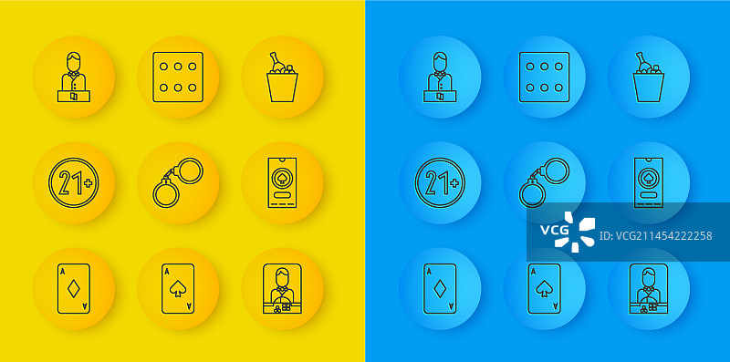 钻石扑克牌组合图片素材