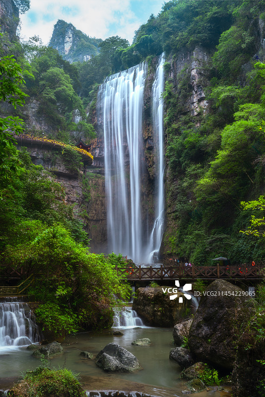 宜昌三峡大瀑布图片素材