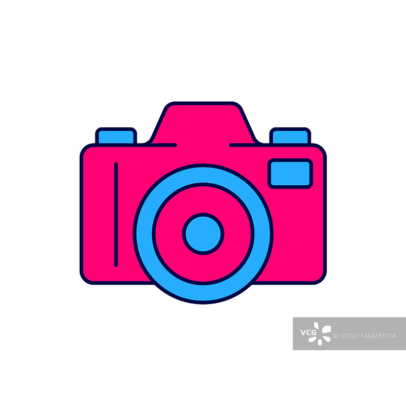 相机轮廓图标图片素材